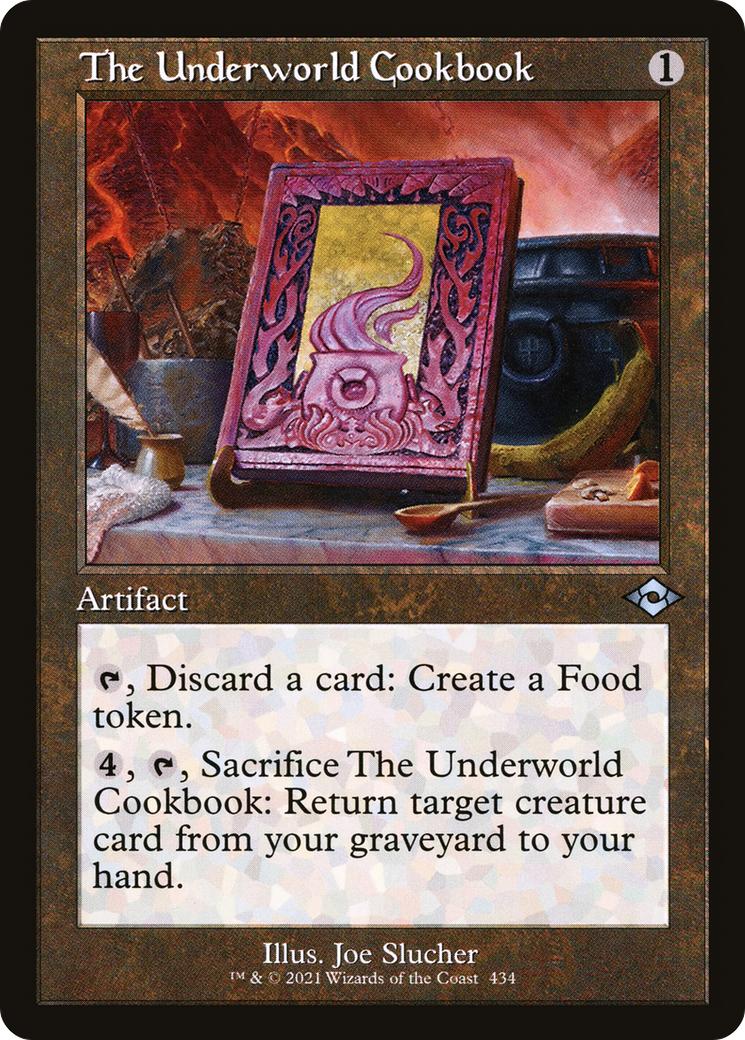 The Underworld Cookbook (MH2-434) - Modern Horizons 2 Etched Foil [Uncommon] Retro Frame