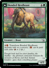 Bonded Herdbeast // Plated Kilnbeast (MOM-178) - March of the Machine [Common]