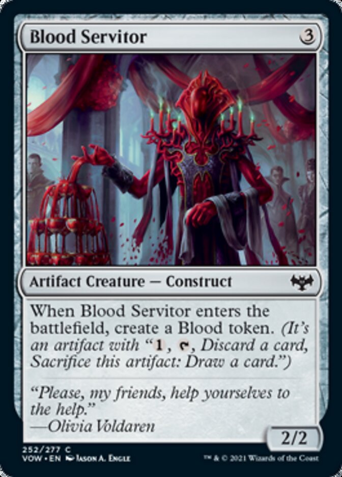 Blood Servitor (VOW-252) - Innistrad: Crimson Vow [Common]