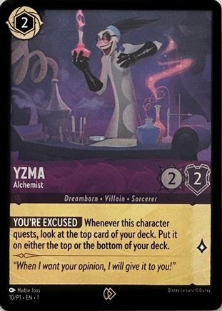 Yzma - Alchemist (10) - Disney Lorcana Promo Cards Cold Foil [Promo]