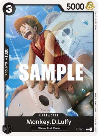 Monkey.D.Luffy (011) (ST08-011) - Starter Deck 8: Monkey.D.Luffy  [Common]