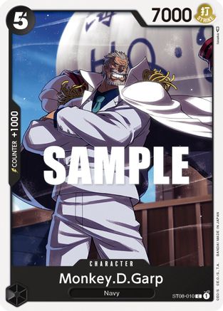 Monkey.D.Garp (ST08-010) - Starter Deck 8: Monkey.D.Luffy  [Common]