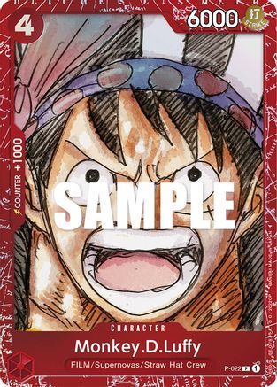 Monkey.D.Luffy (Premium Card Collection -ONE PIECE FILM RED Edition-) (P-022) - One Piece Promotion Cards Foil [Promo]