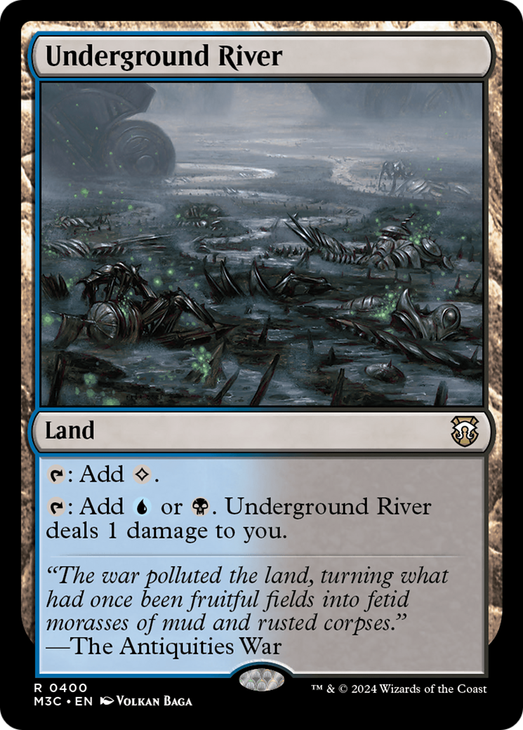 Underground River (M3C-400) - Modern Horizons 3 Commander [Rare]