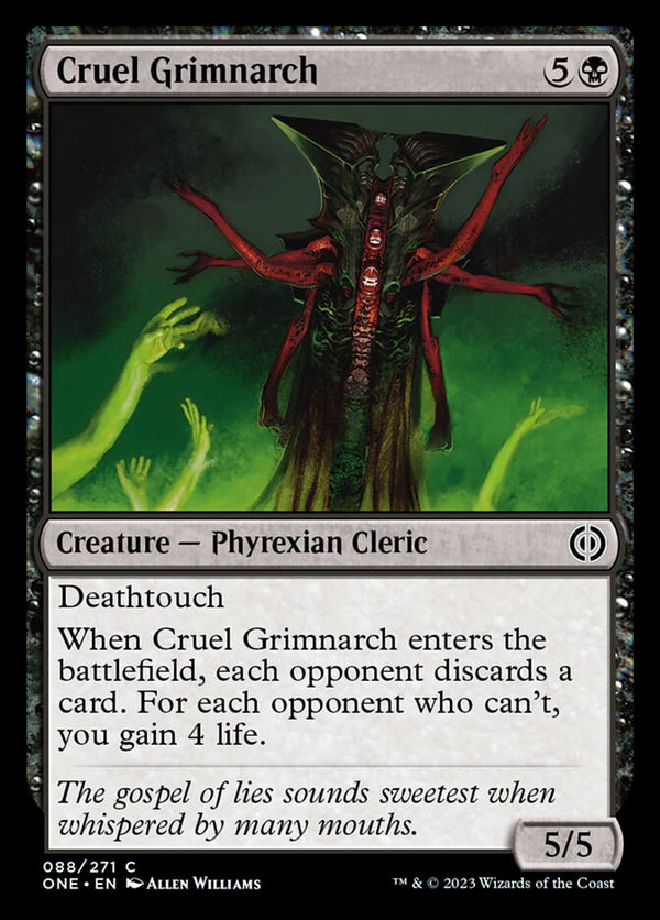 Cruel Grimnarch (ONE-088) - Phyrexia: All Will Be One [Common]
