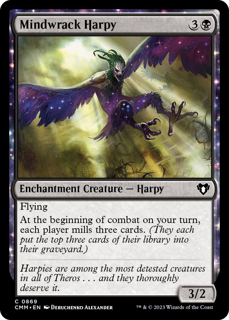 Mindwrack Harpy (CMM-869) - Commander Masters [Common]