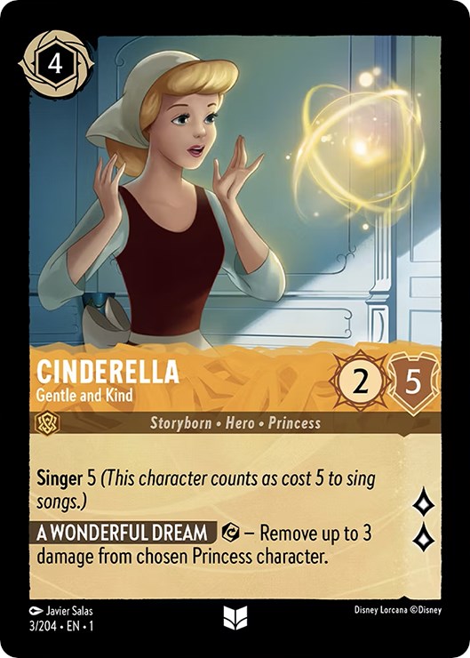 Cinderella - Gentle and Kind (3/204) - The First Chapter  [Uncommon]