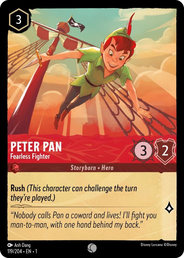 Peter Pan - Fearless Fighter (119/204) - The First Chapter  [Common]