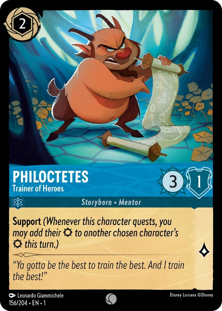 Philoctetes - Trainer of Heroes (156/204) - The First Chapter  [Common]