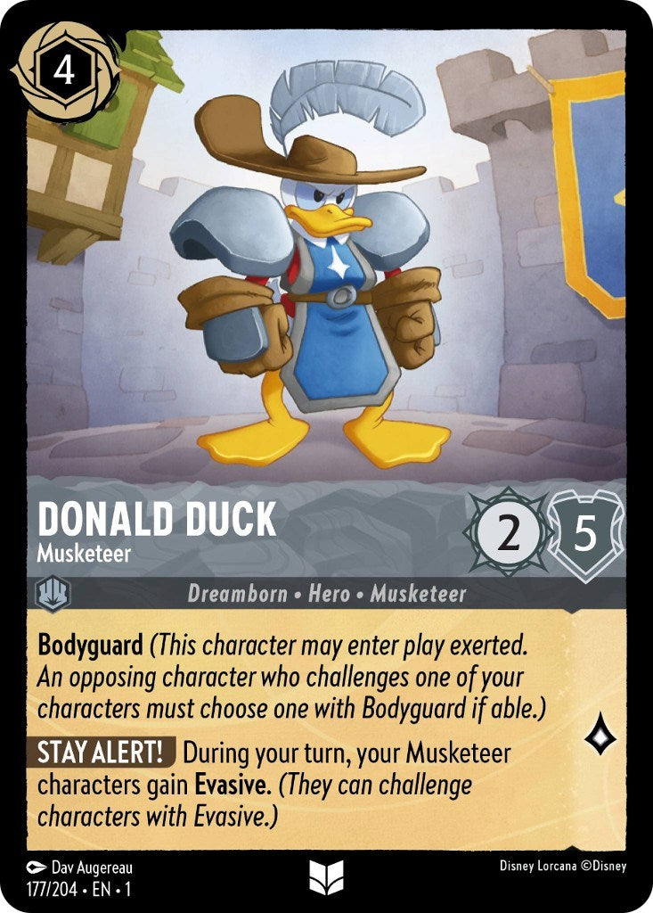 Donald Duck - Musketeer (177/204) - The First Chapter  [Uncommon]