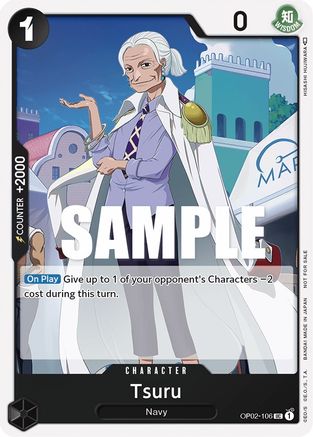 Tsuru (Event Pack Vol. 2) (OP01-106) - One Piece Promotion Cards  [Promo]