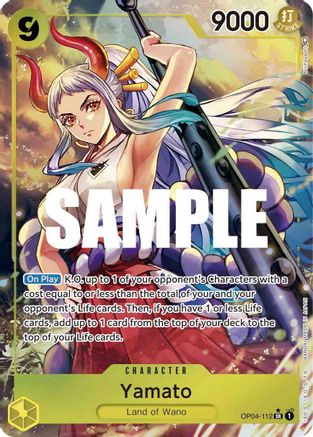 Yamato (Alternate Art) (OP04-112) - Kingdoms of Intrigue Foil [Super Rare]