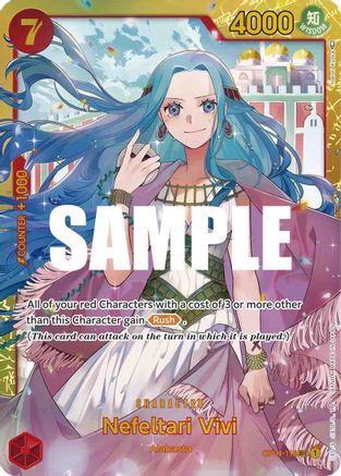 Nefeltari Vivi (118) (OP04-118) - Kingdoms of Intrigue Foil [Secret Rare]