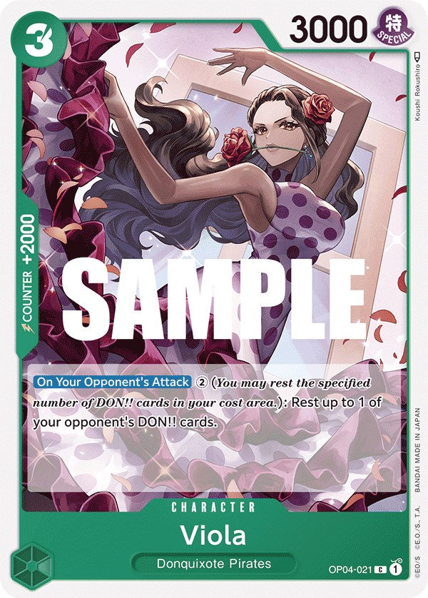 Viola (OP04-021) - Kingdoms of Intrigue  [Common]