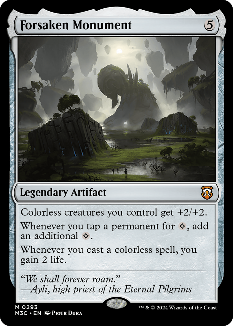 Forsaken Monument (M3C-293) - Modern Horizons 3 Commander [Mythic]