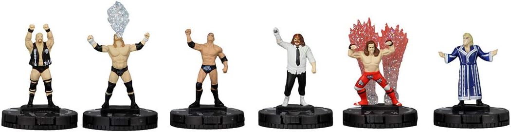 WWE HeroClix with the Rock ‘n’ Sock Connection Starter Set