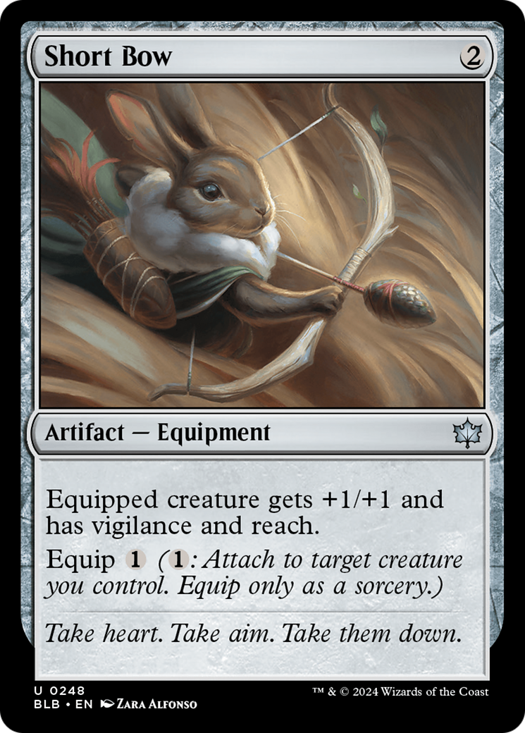 Short Bow (BLB-248) - Bloomburrow [Uncommon]