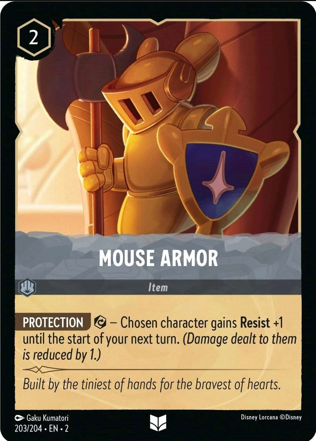 Mouse Armor (203/204) - Rise of the Floodborn  [Uncommon]