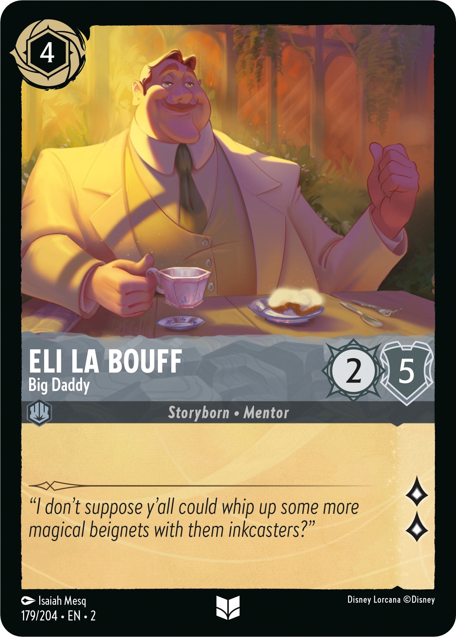 Eli La Bouff - Big Daddy (179/204) - Rise of the Floodborn  [Uncommon]