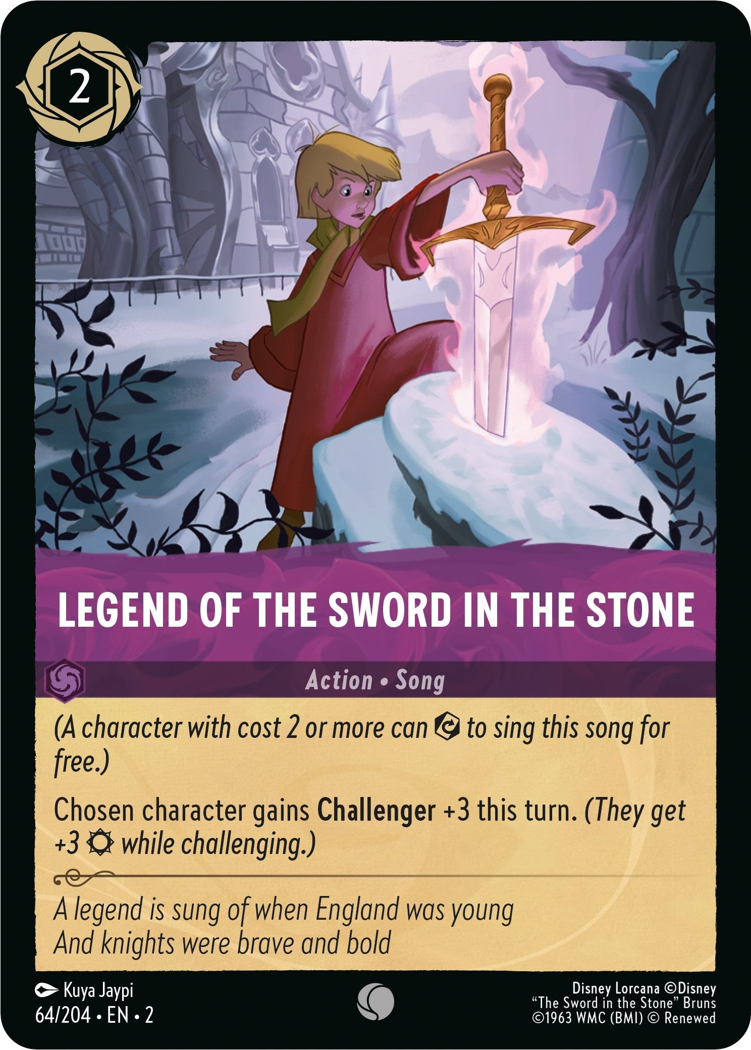 Legend of the Sword in the Stone (64/204) - Rise of the Floodborn  [Common]