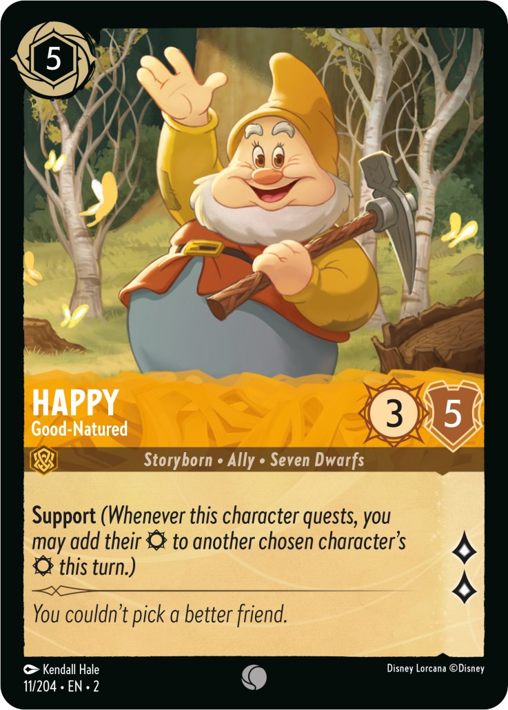 Happy - Good-Natured (11/204) - Rise of the Floodborn  [Common]