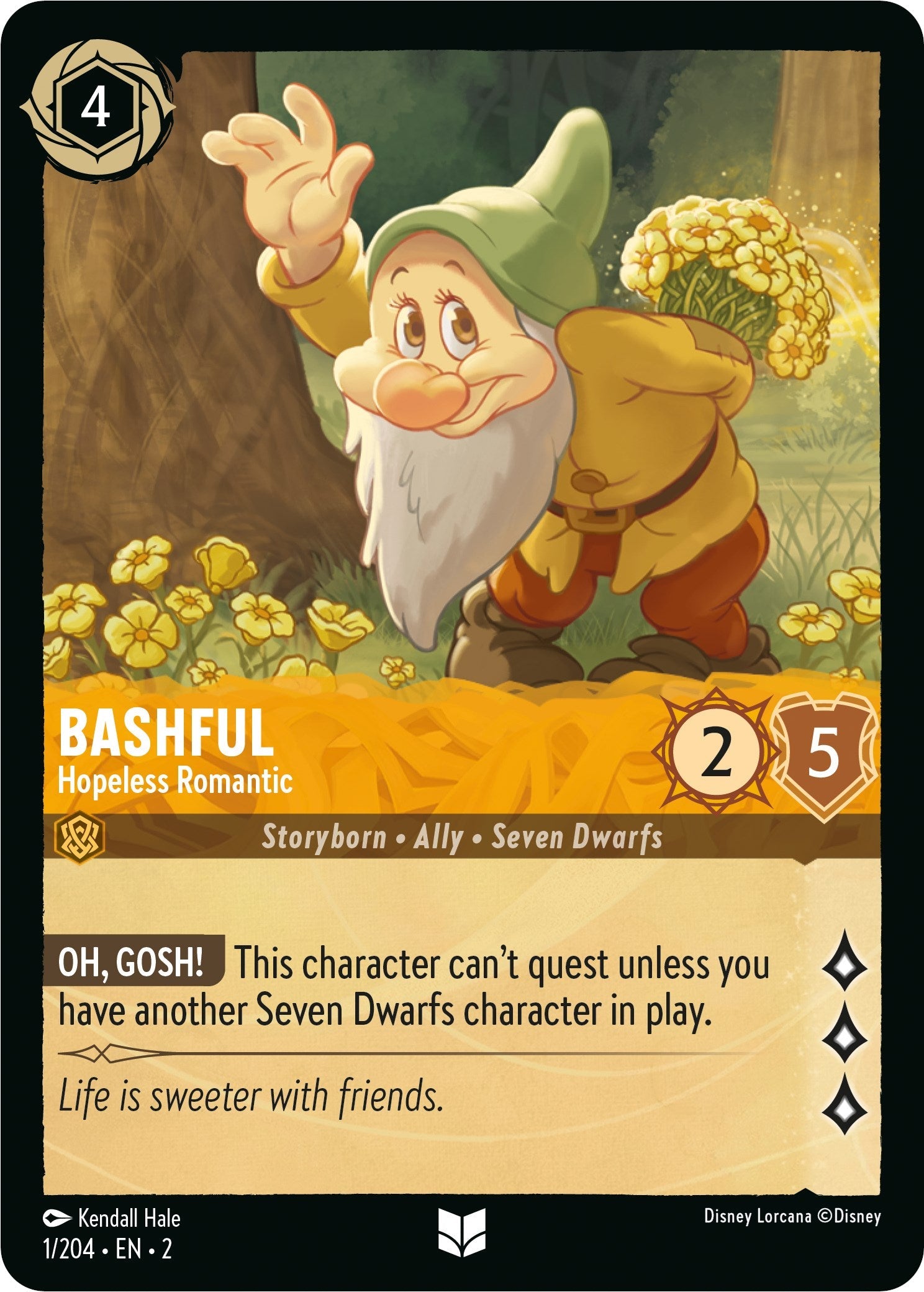 Bashful - Hopeless Romantic (1/204) - Rise of the Floodborn  [Uncommon]