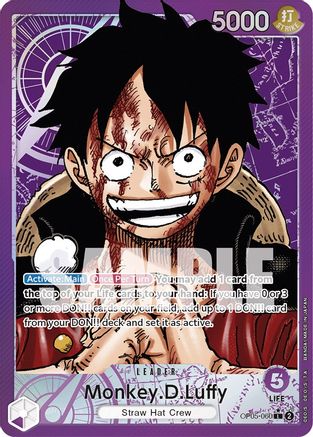 Monkey.D.Luffy (060) (Alternate Art) (OP05-060) - Awakening of the New Era Foil [Leader]