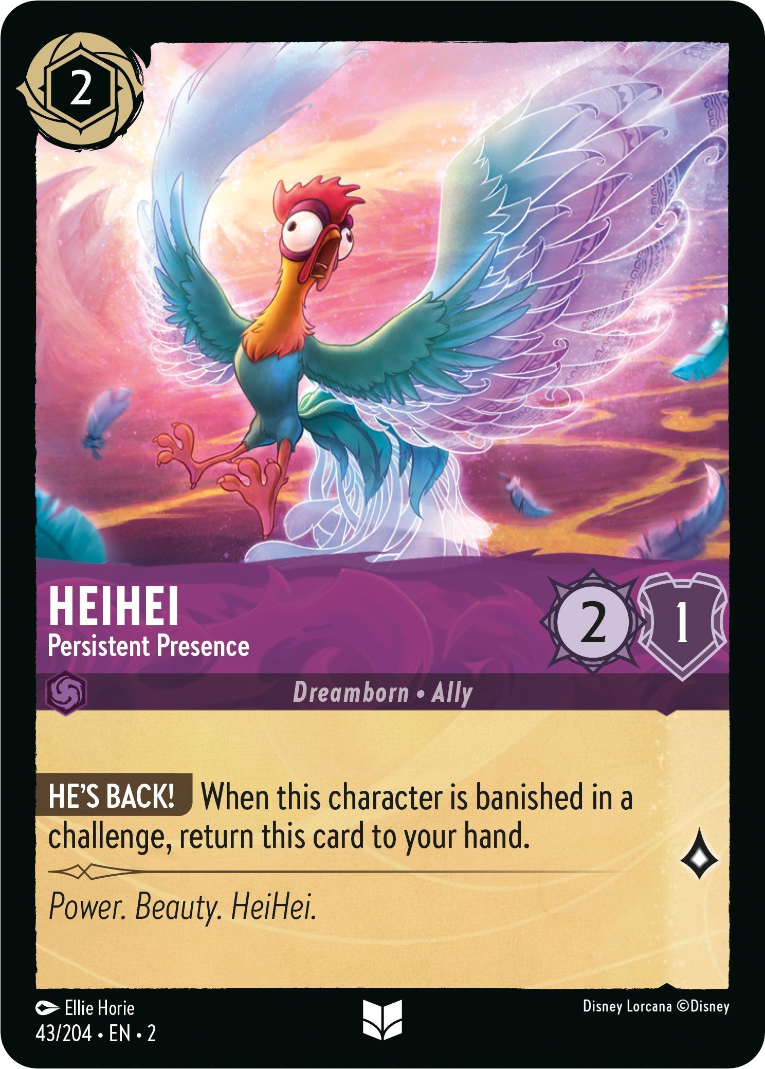 HeiHei - Persistent Presence (43/204) - Rise of the Floodborn  [Uncommon]