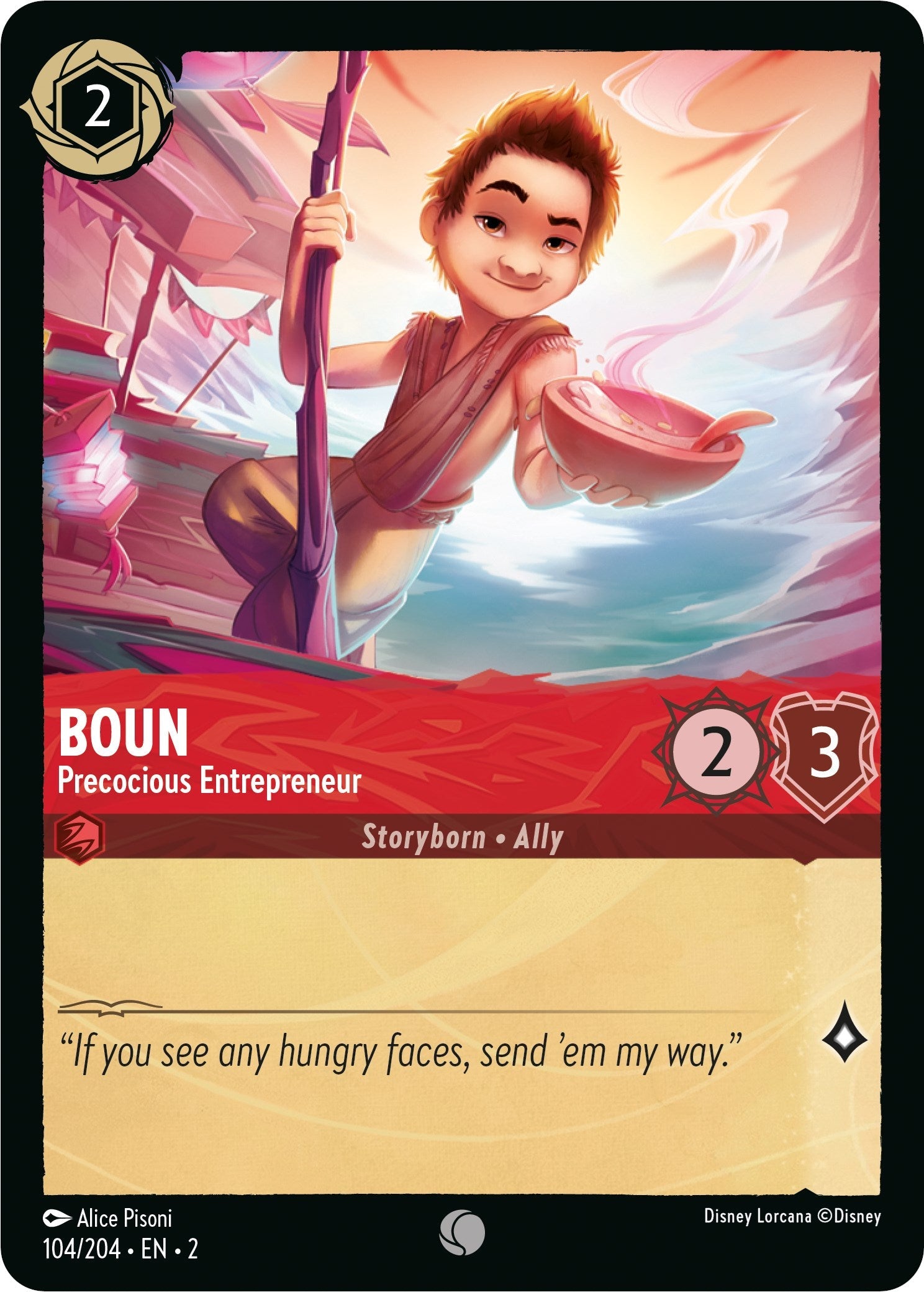 Boun - Precocious Entrepreneur (104/204) - Rise of the Floodborn  [Common]