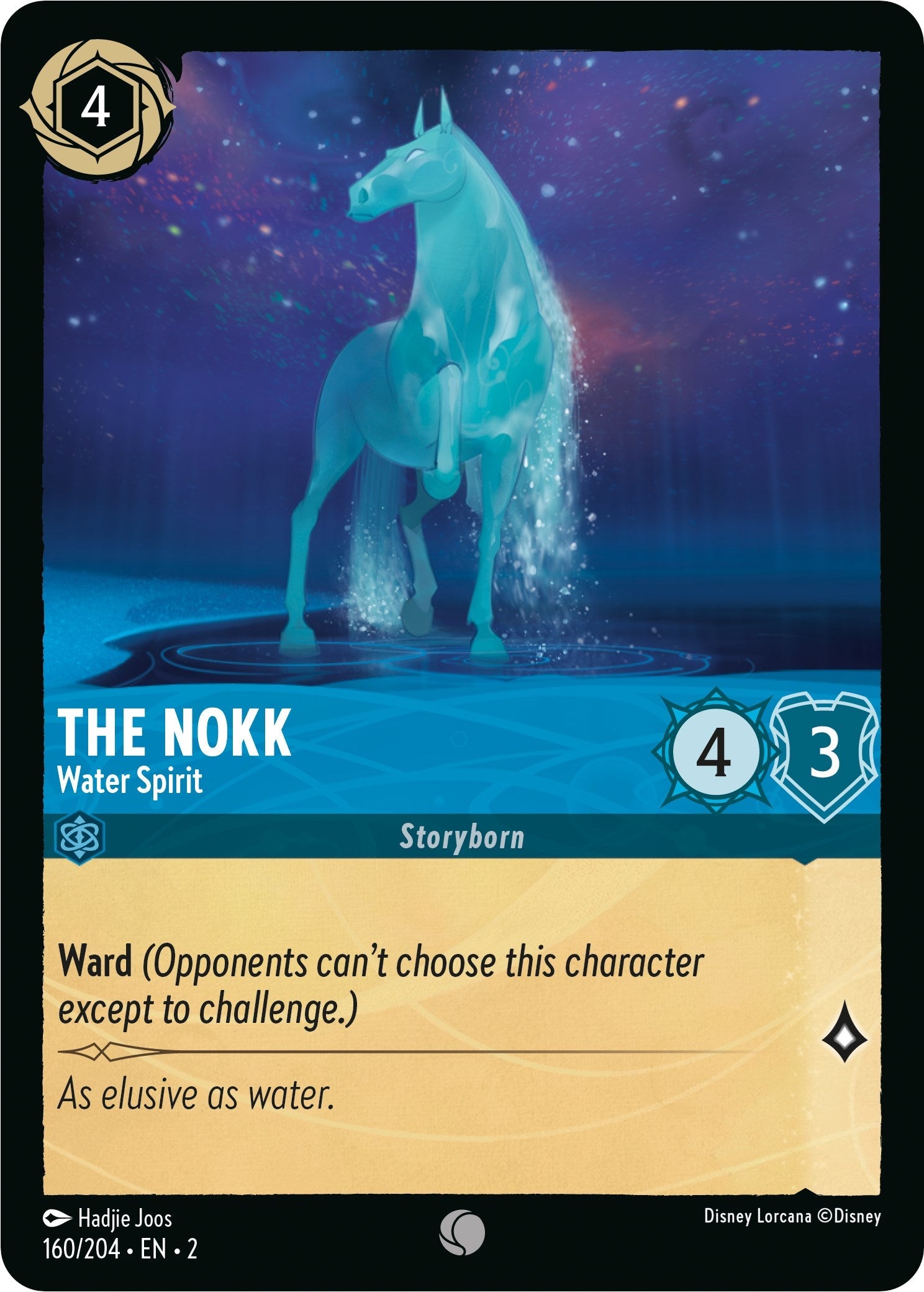 The Nokk - Water Spirit (160/204) - Rise of the Floodborn  [Common]