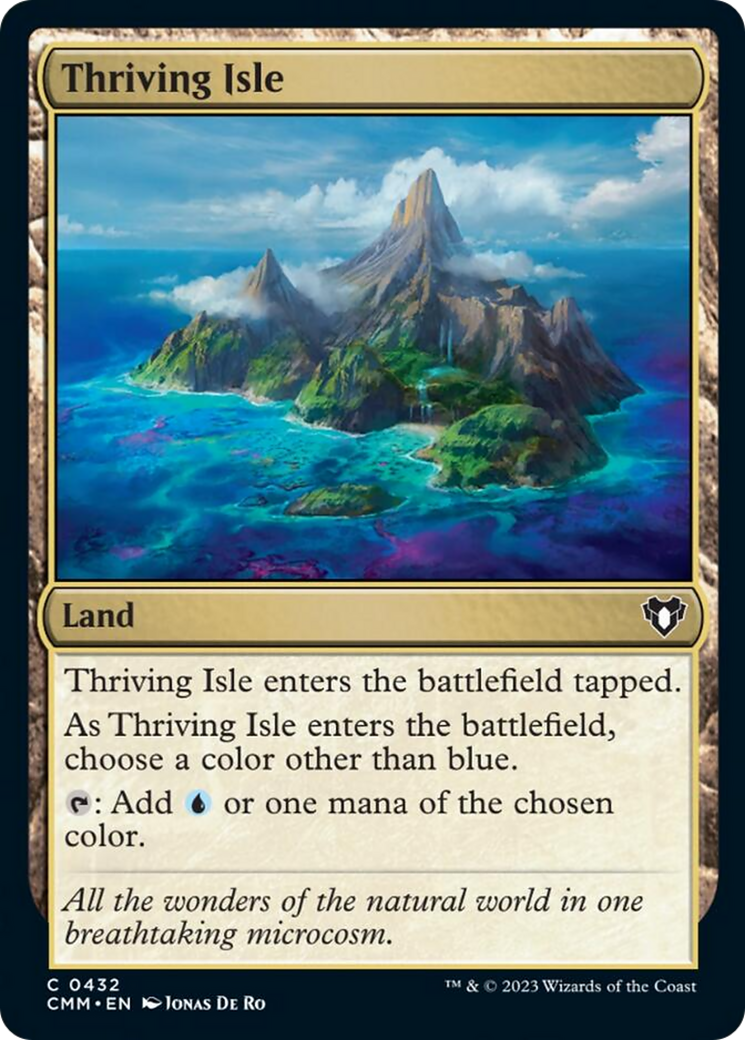 Thriving Isle (CMM-432) - Commander Masters [Common]