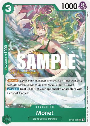 Monet (OP05-036) - Awakening of the New Era: 1st Anniversary Tournament Cards  [Uncommon]