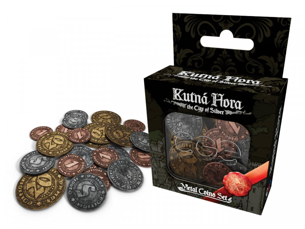 Kutná Hora: The City of Silver - Metal Coins Set