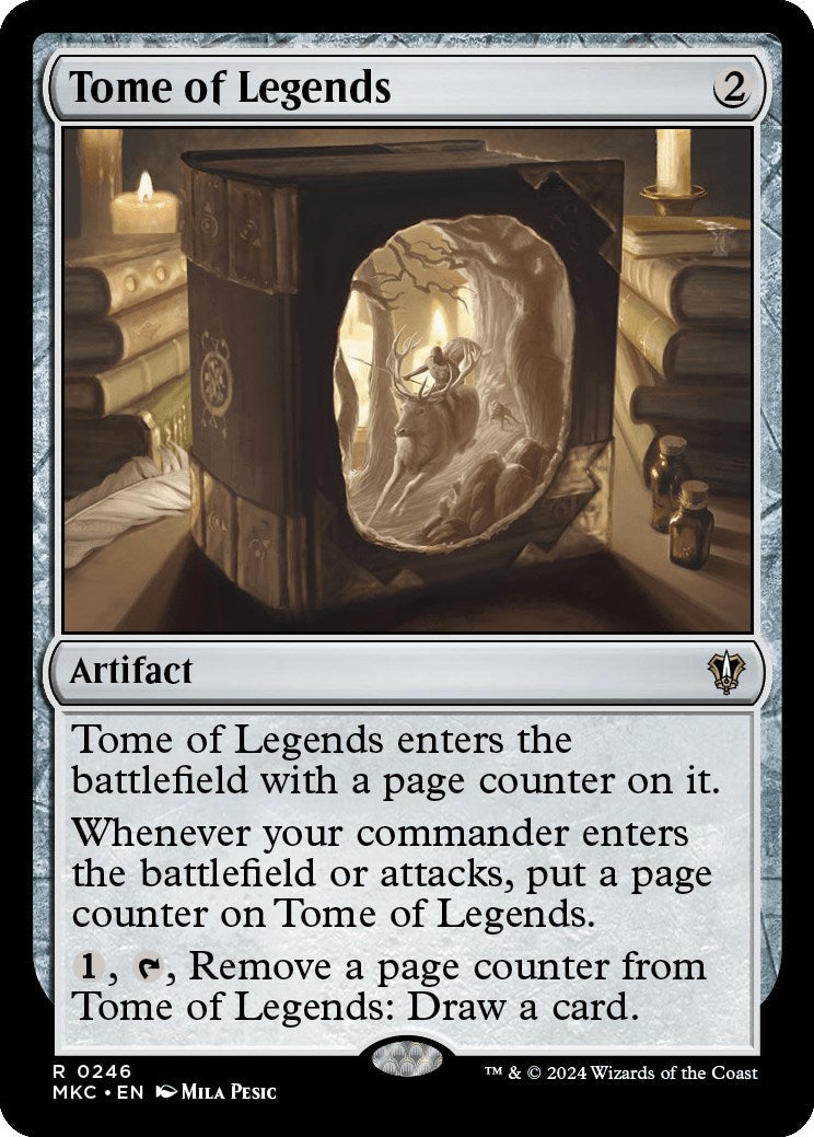 Tome of Legends (MKC-246) - Murders at Karlov Manor Commander [Rare]