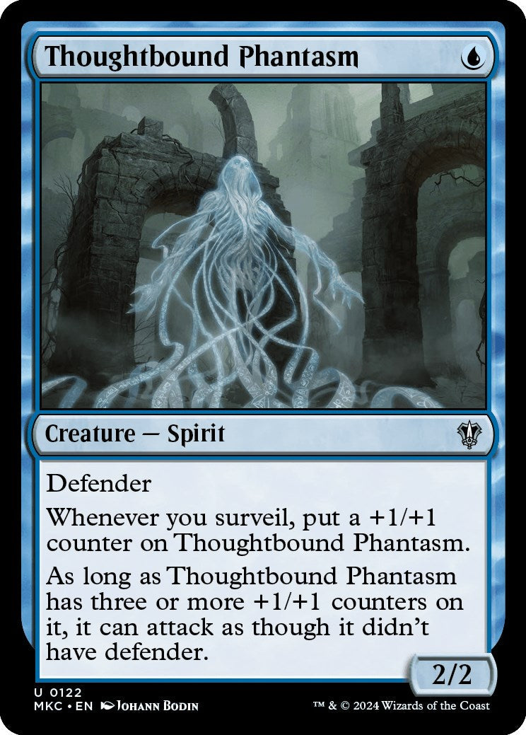 Thoughtbound Phantasm (MKC-122) - Murders at Karlov Manor Commander [Uncommon]