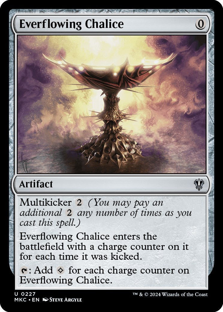 Everflowing Chalice (MKC-227) - Murders at Karlov Manor Commander [Uncommon]