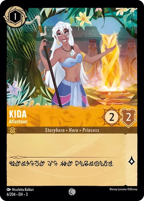 Kida - Atlantean (6/204) - Into the Inklands  [Common]