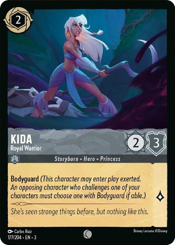 Kida - Royal Warrior (177/204) - Into the Inklands  [Common]