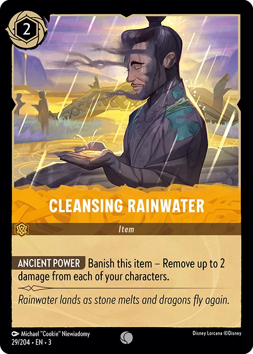 Cleansing Rainwater (29/204) - Into the Inklands  [Common]