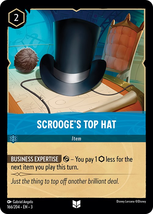 Scrooge's Top Hat (166/204) - Into the Inklands  [Uncommon]