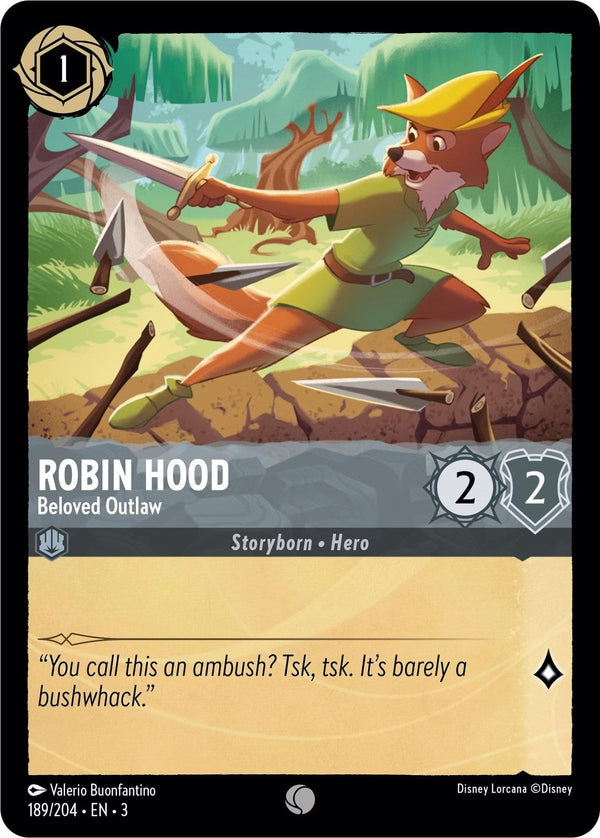 Robin Hood - Beloved Outlaw (189/204) - Into the Inklands  [Common]