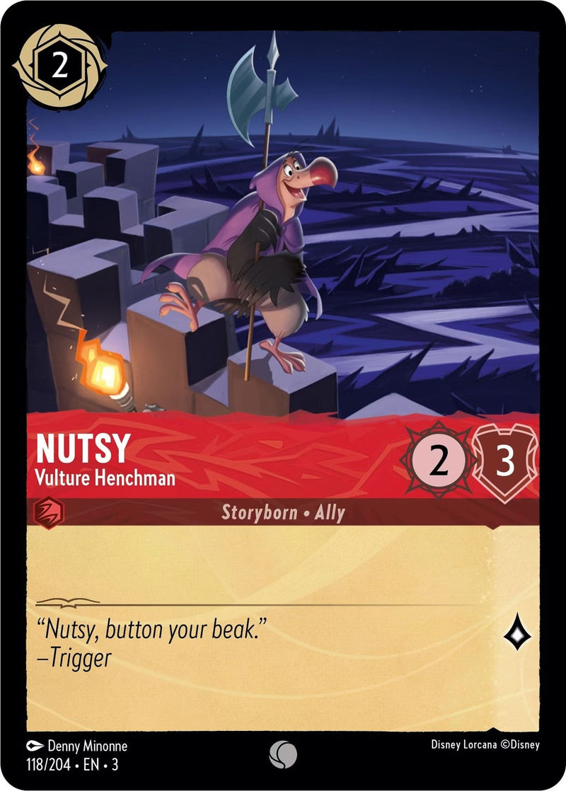 Nutsy - Vulture Henchman (118/204) - Into the Inklands  [Common]