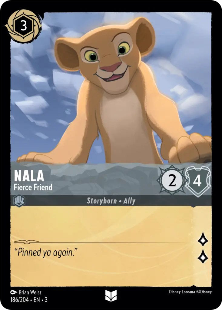 Nala - Fierce Friend (186/204) - Into the Inklands  [Uncommon]