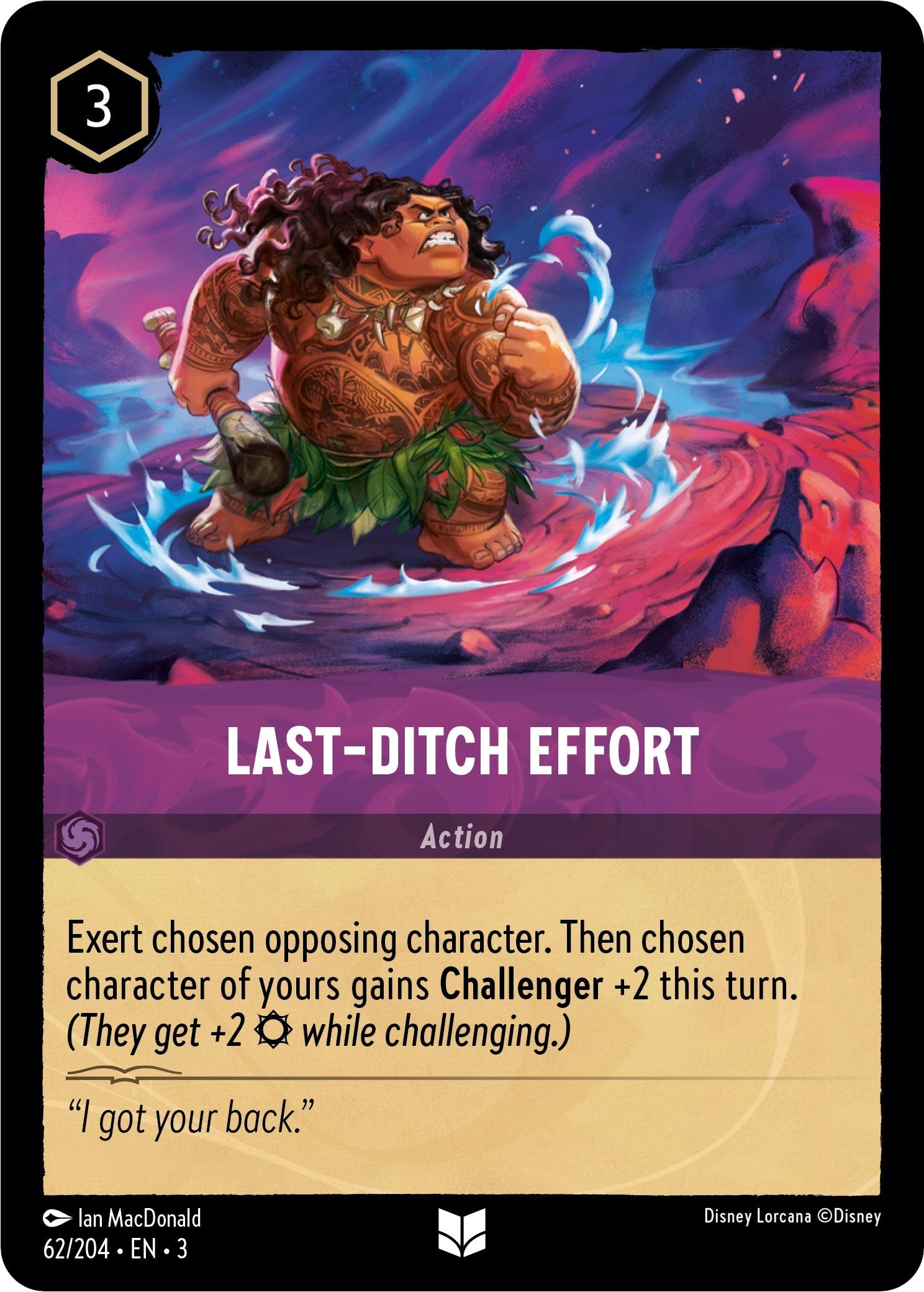 Last-Ditch Effort (62/204) - Into the Inklands  [Uncommon]