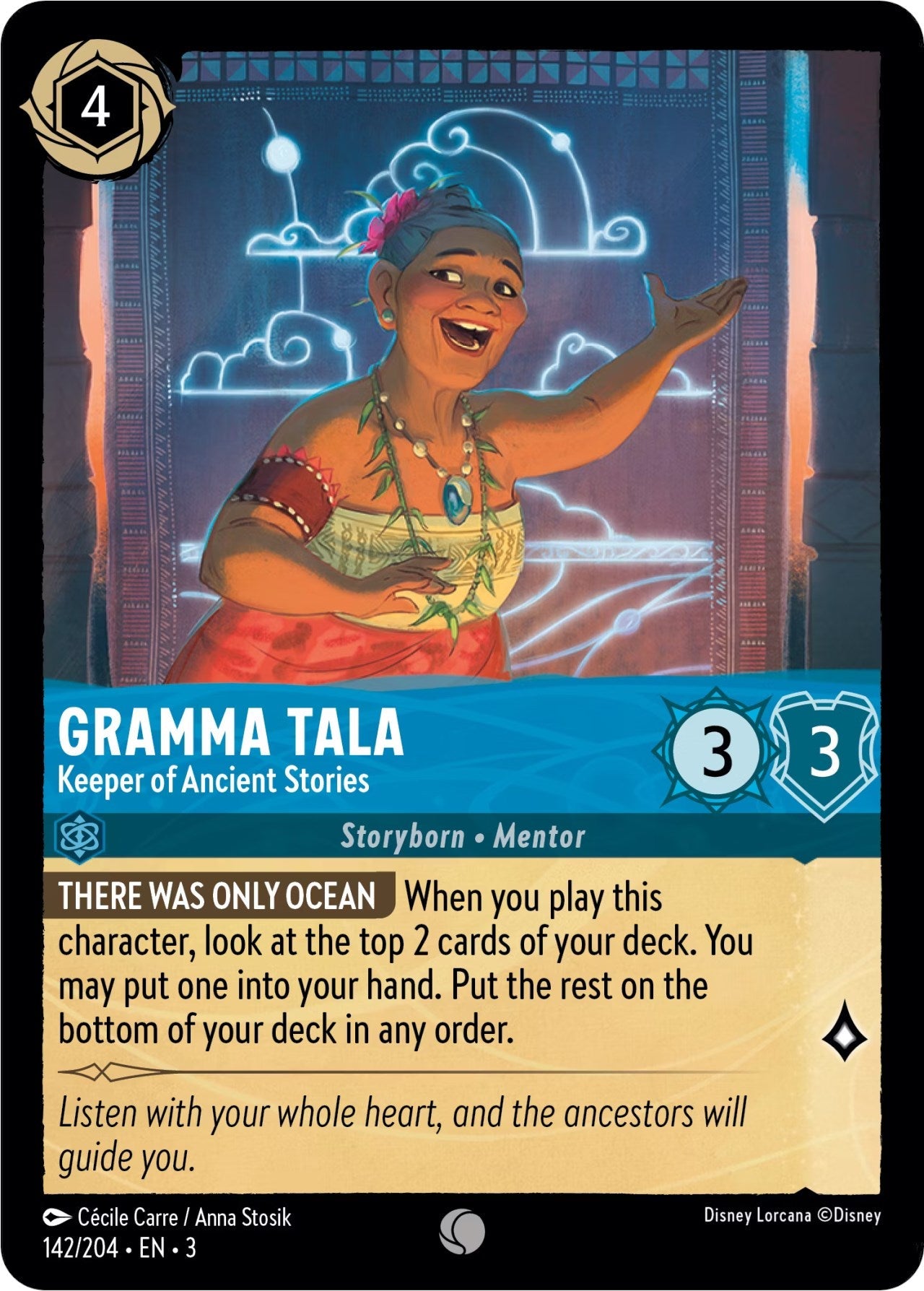 Gramma Tala - Keeper of Ancient Stories (142/204) - Into the Inklands  [Common]