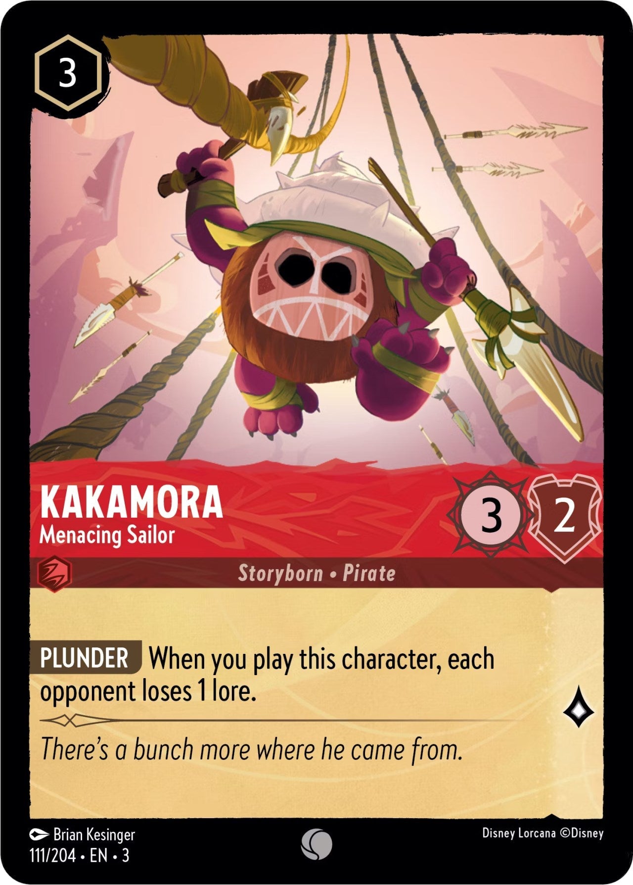 Kakamora - Menacing Sailor (111/204) - Into the Inklands  [Common]