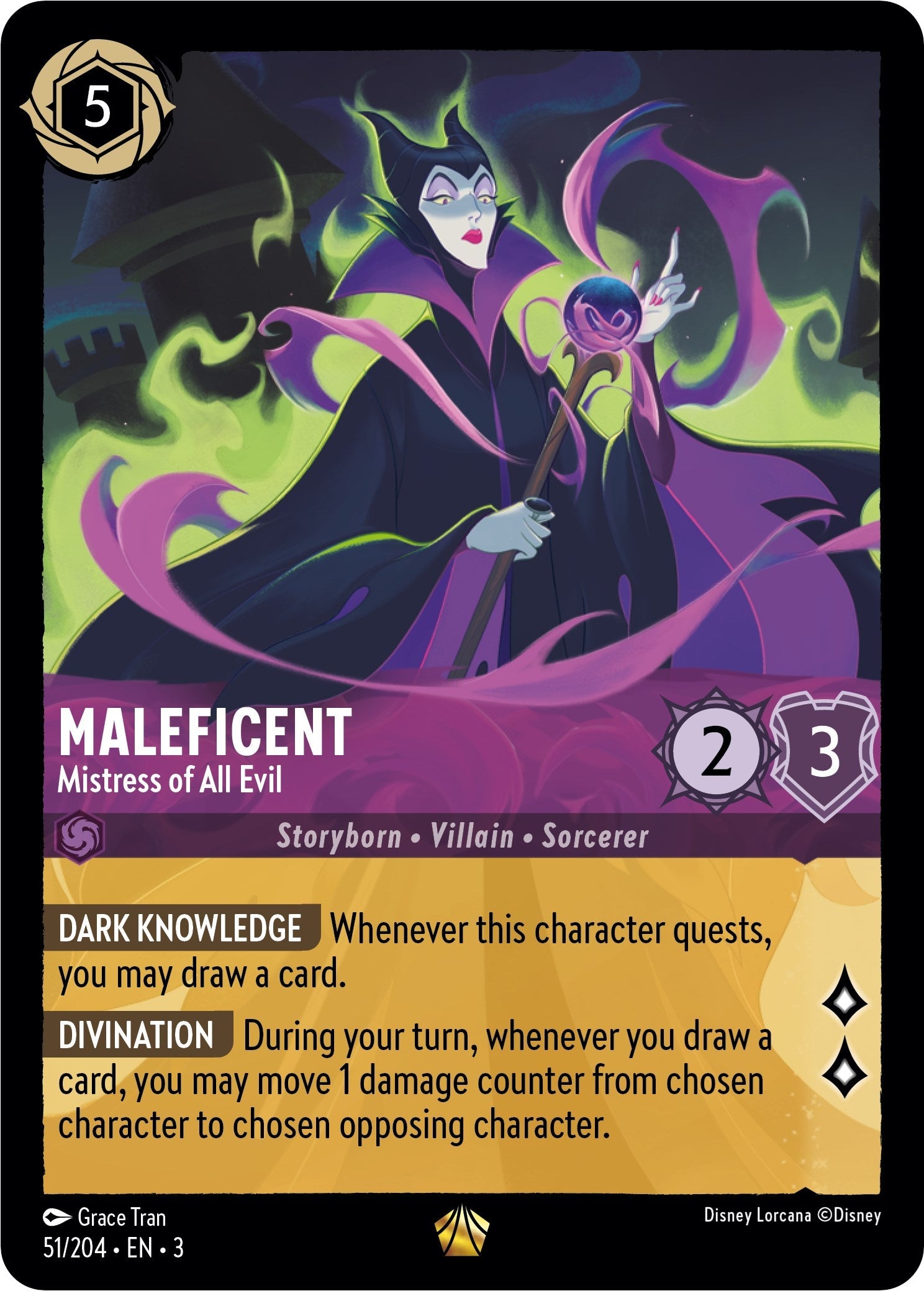 Maleficent - Mistress of All Evil (51/204) - Into the Inklands  [Legendary]