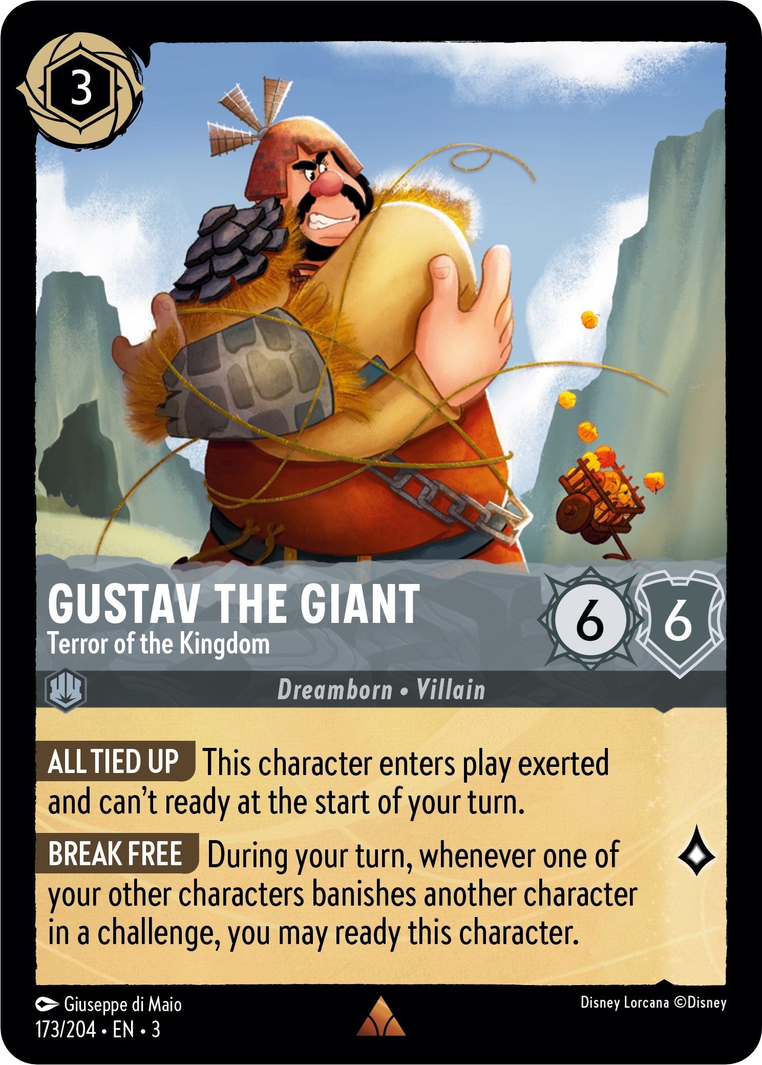 Gustav the Giant - Terror of the Kingdom (173/204) - Into the Inklands  [Rare]