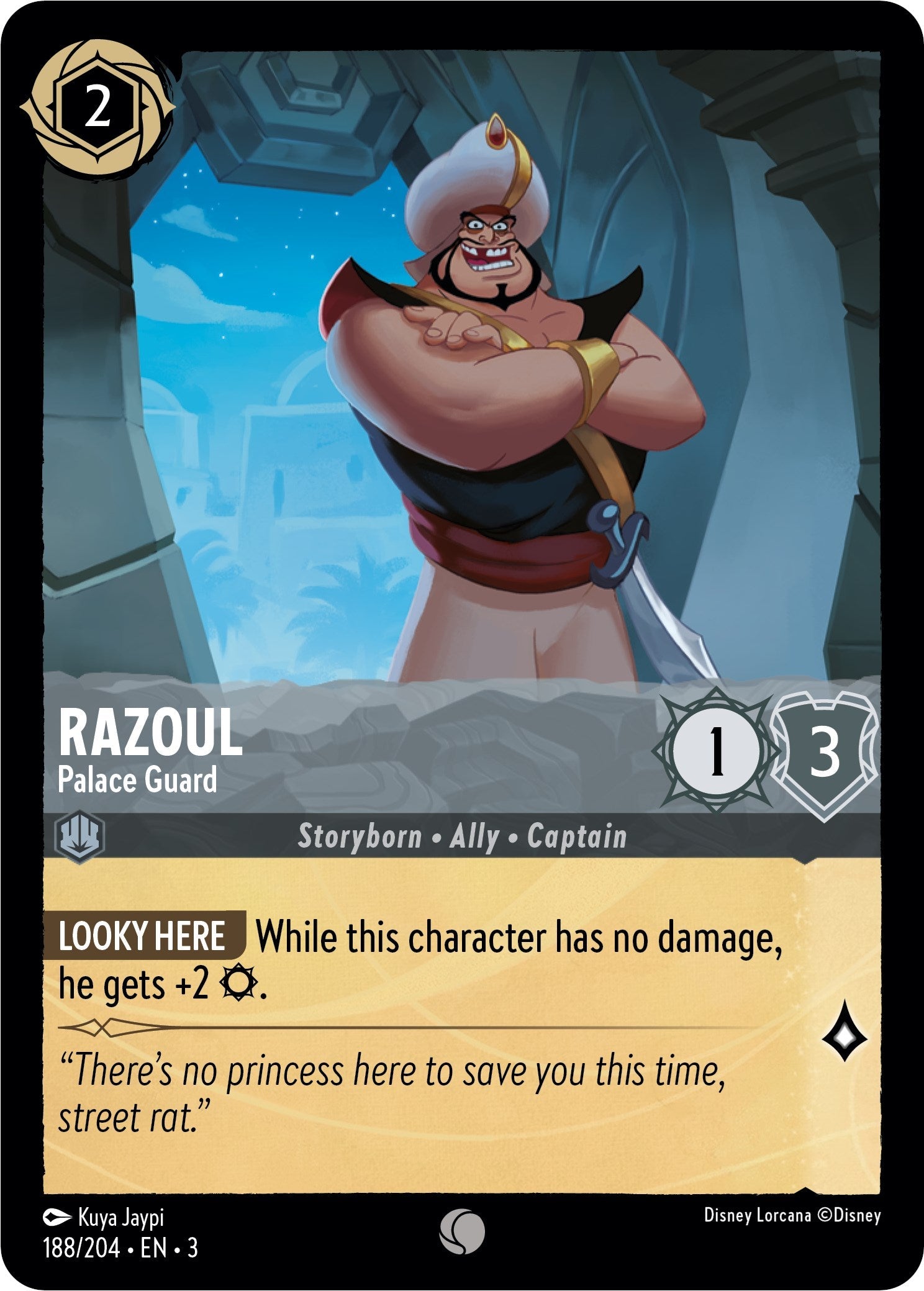 Razoul - Palace Guard (188/204) - Into the Inklands  [Common]