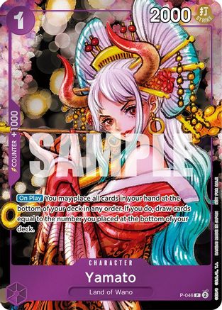 Yamato (Event Pack Vol. 3) (P-046) - One Piece Promotion Cards Foil [Promo]